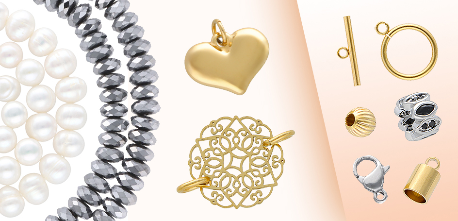 Półfabrykaty ze stali chirurgicznej w hurtownii biżuterii Gal-Art